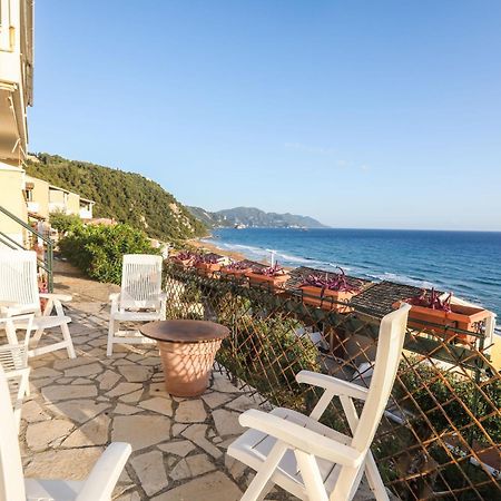 Grammhouse Corfu - Glyfada Beach Eksteriør billede