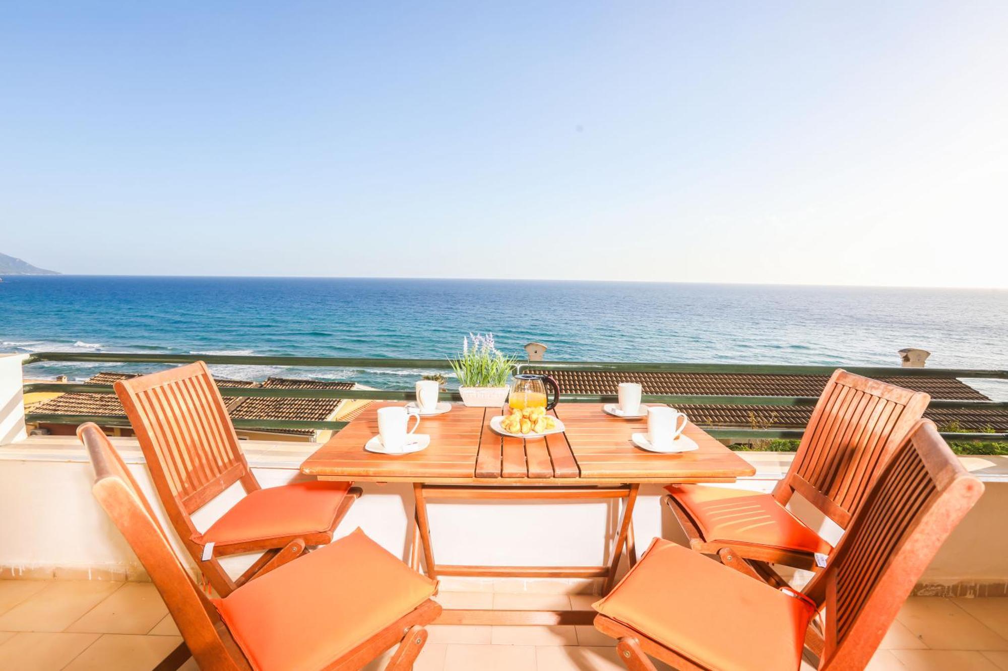 Grammhouse Corfu - Glyfada Beach Eksteriør billede