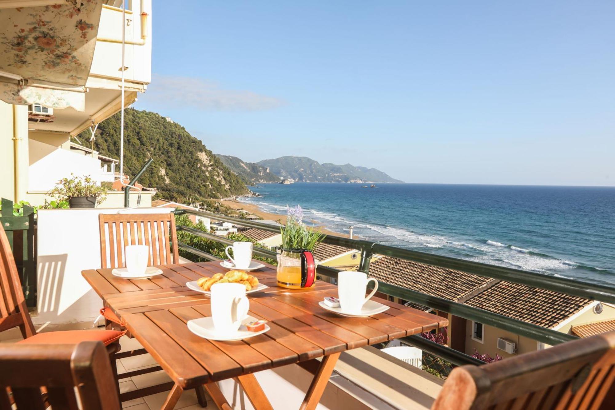 Grammhouse Corfu - Glyfada Beach Eksteriør billede